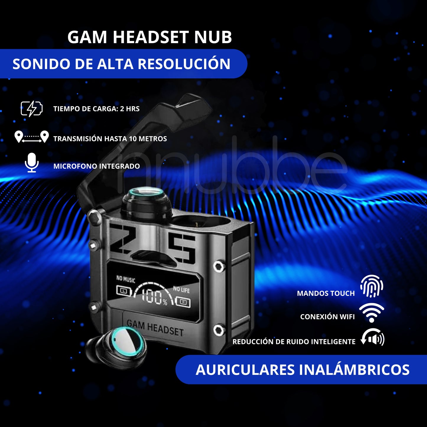 Auriculares Gam Headset Nub ™